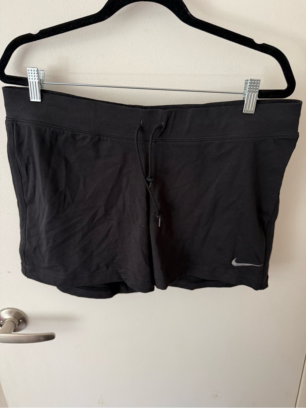 Nike Black Women’s Athletic Shorts with Drawstring